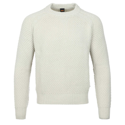 BOSS Armstrong Knitwear in Light Beige