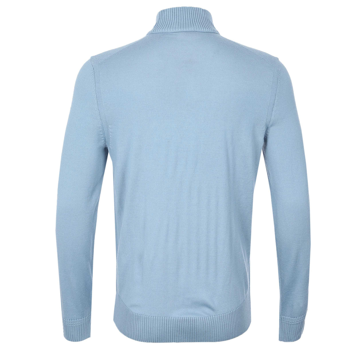 BOSS Avac M Knitwear in Open Blue Back