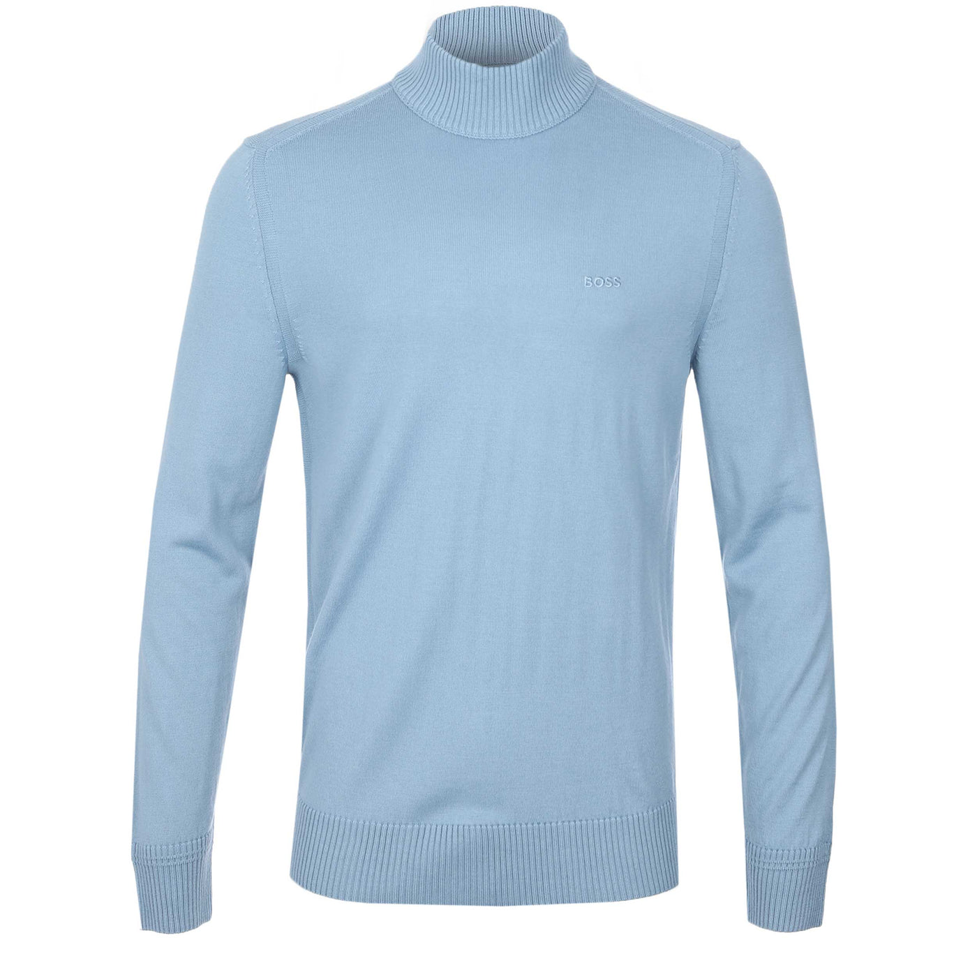 BOSS Avac M Knitwear in Open Blue