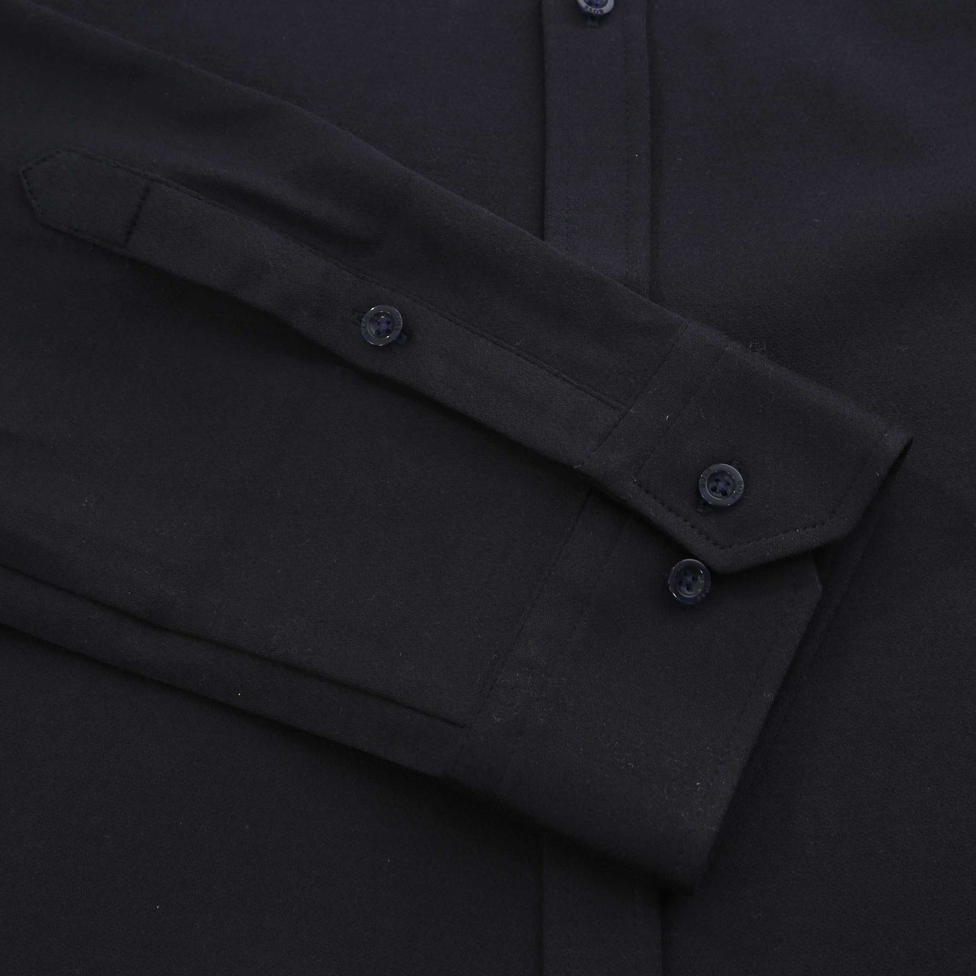 BOSS B Motion L Shirt in Dark Blue Cuff
