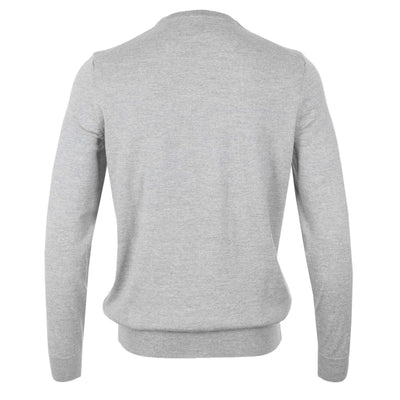 BOSS Botto L Knitwear in Light Grey Back