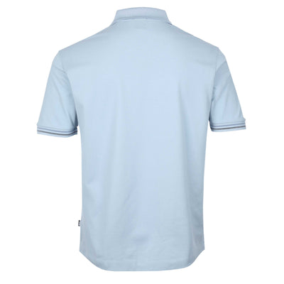 BOSS C Parlay 209 Polo Shirt in Light Blue Back