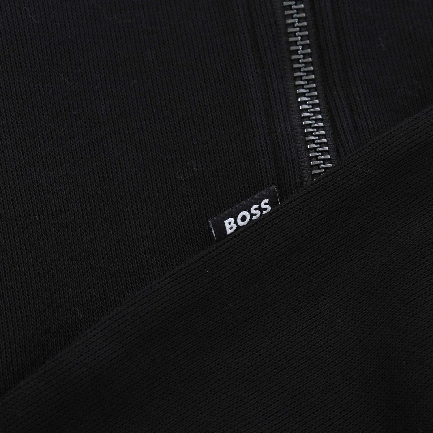 BOSS C Serlio 116 Sweatshirt in Black Logo Tab