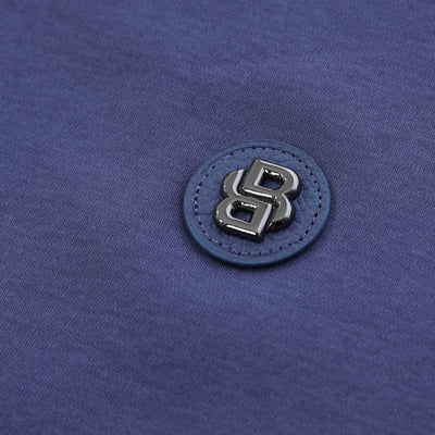 BOSS C Taut 01 T Shirt in Navy Logo Badge