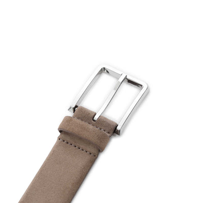 BOSS Caleb SD Sz35 Belt in Medium Beige Buckle