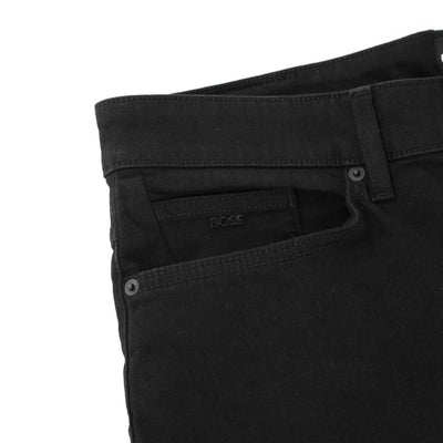 BOSS Delaware3-1 Jean in Black Pocket