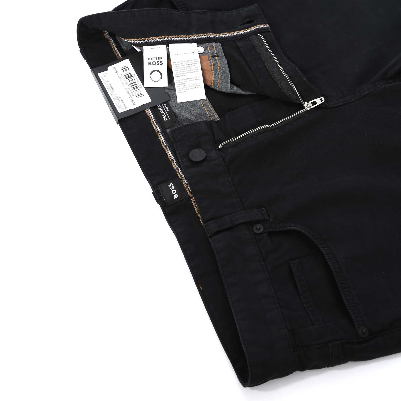 BOSS Delaware3 1 20 Jean in Black Fly