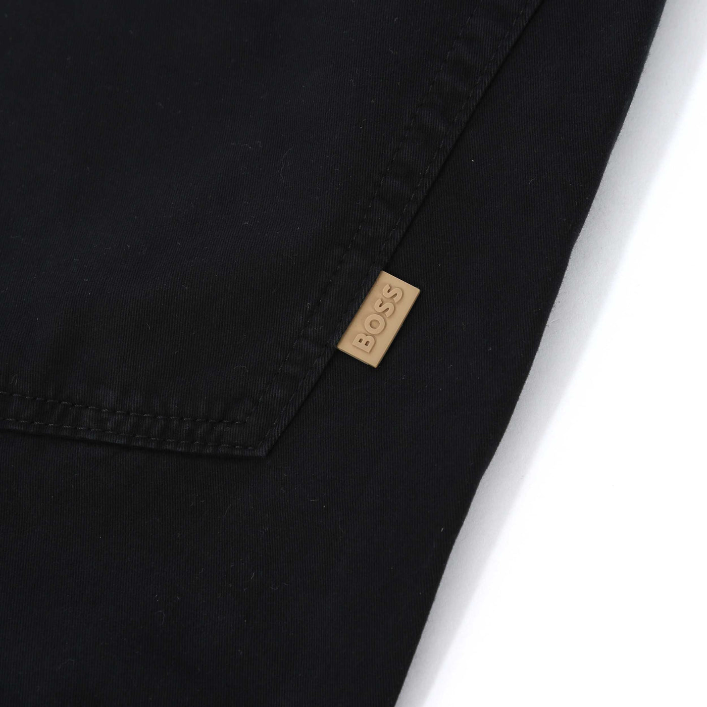 BOSS Delaware3 1 20 Jean in Black Logo Tab