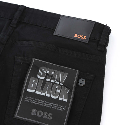 BOSS Delaware BO Jean in Black Logo