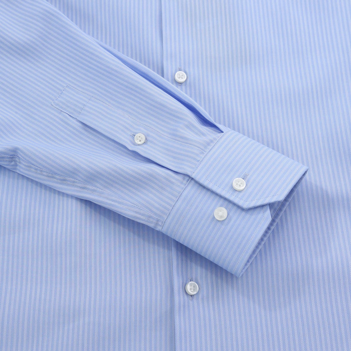 BOSS H Hank spr B1 C1 253 Shirt in Light Pastel Blue Cuff