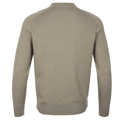 BOSS H Hidoneo Sweater in Open Brown Back