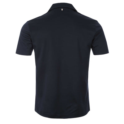 BOSS H Pye 18 Polo Shirt in Navy Back