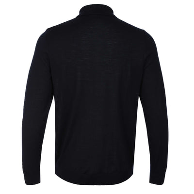 BOSS Helbert Knitwear in Dark Blue Back