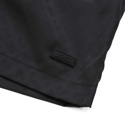 BOSS Jacques Swim Short in Black Logo
