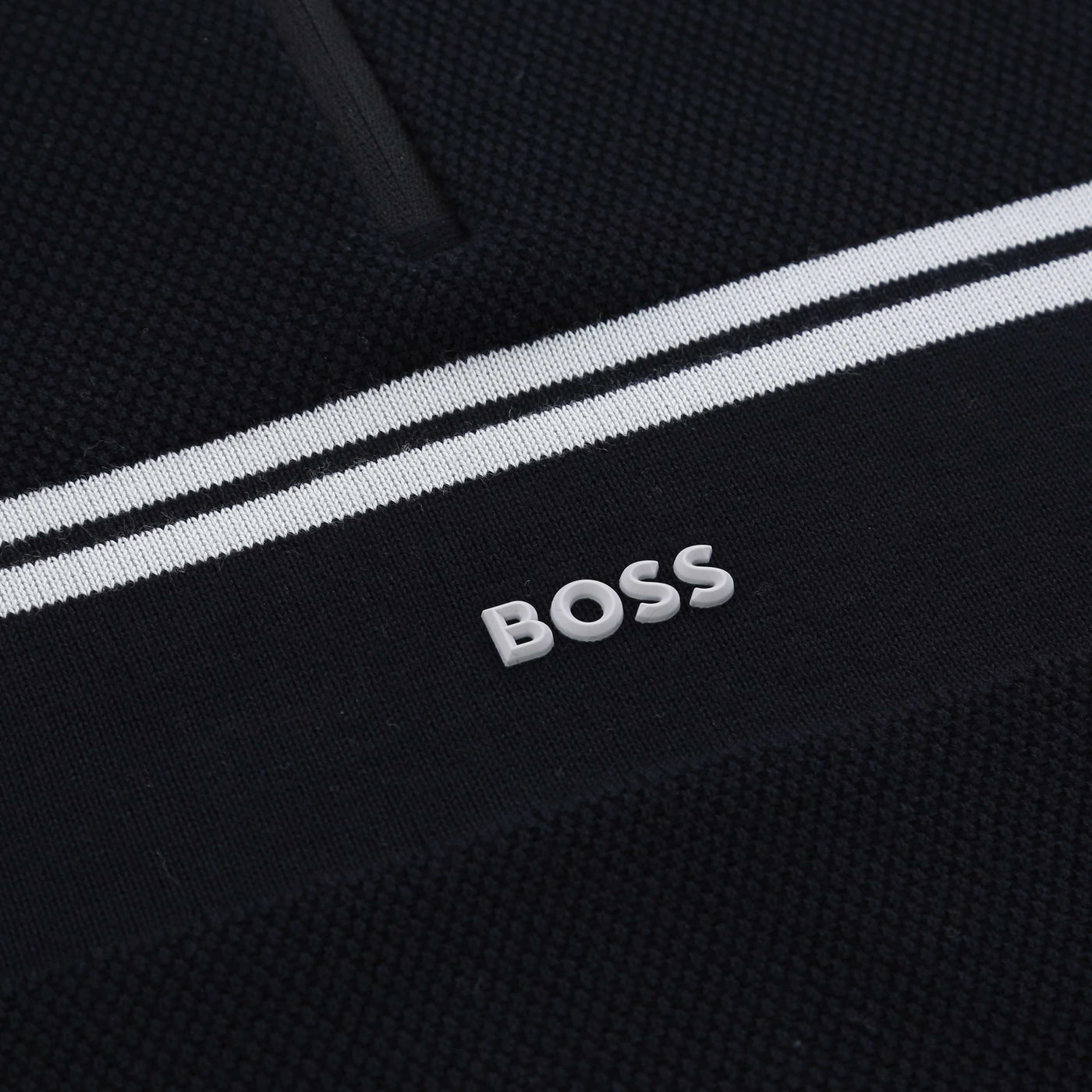BOSS K Zone QZ Knitwear in Dark Blue Logo