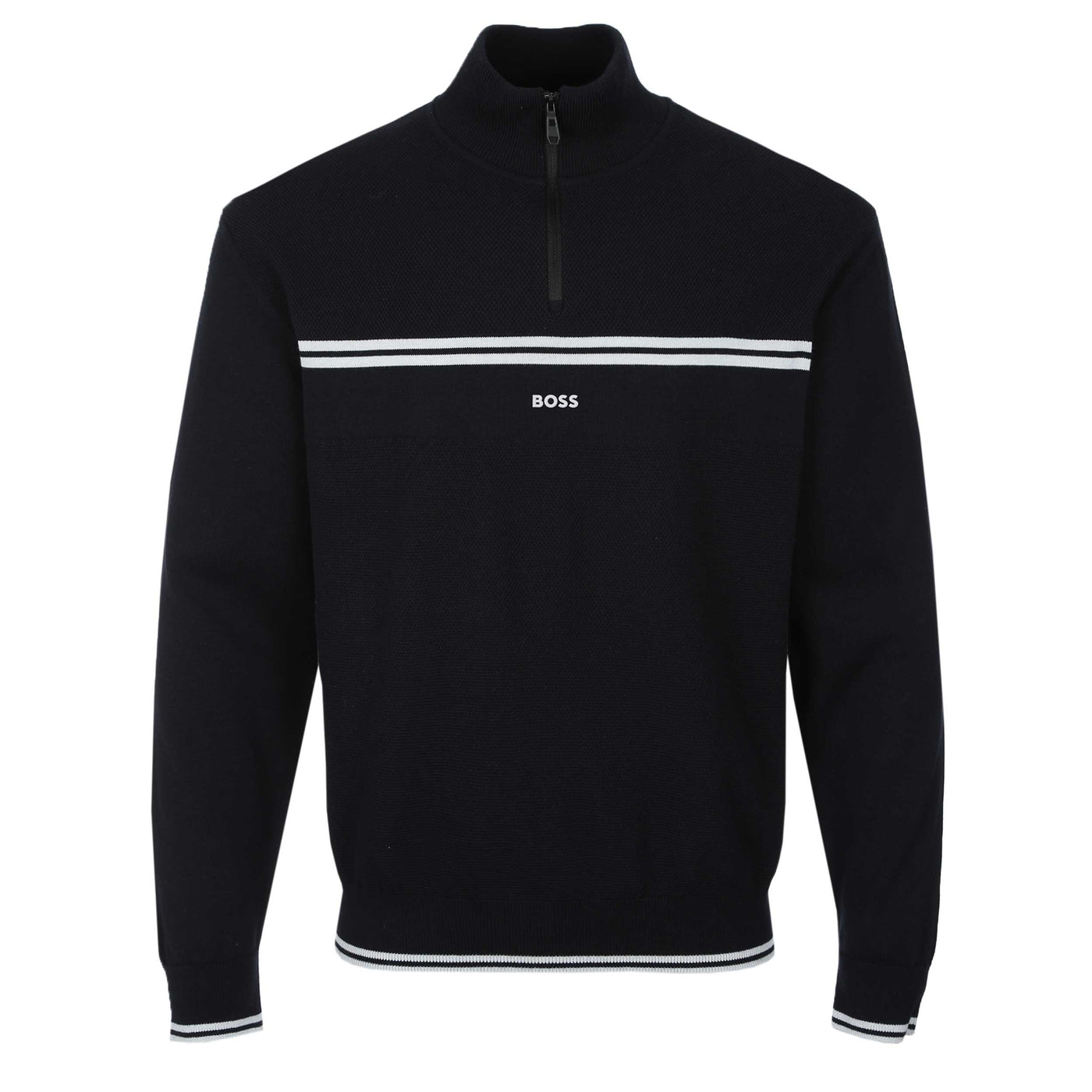 BOSS K Zone QZ Knitwear in Dark Blue