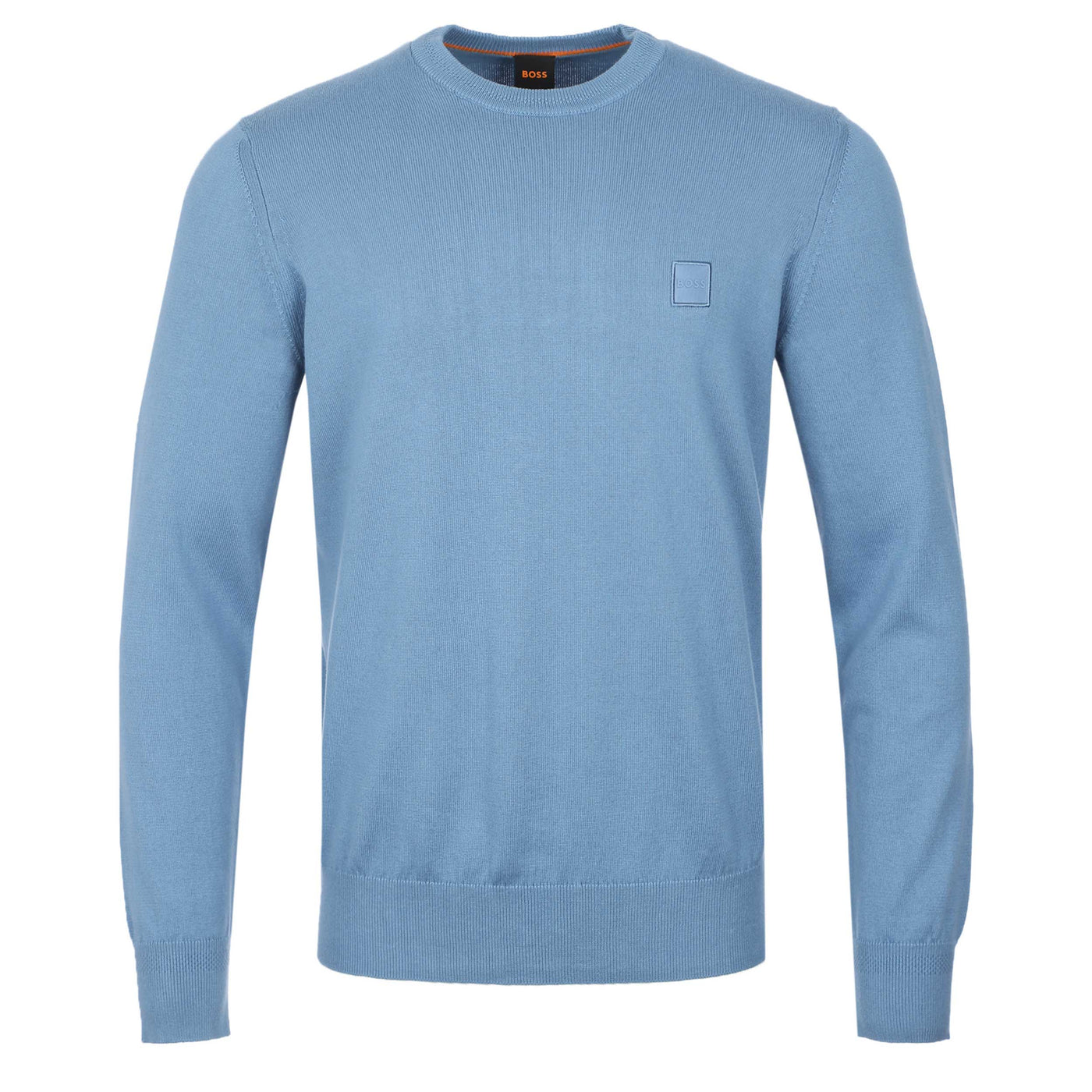 BOSS Kanovano S Knitwear in Light Pastel Blue