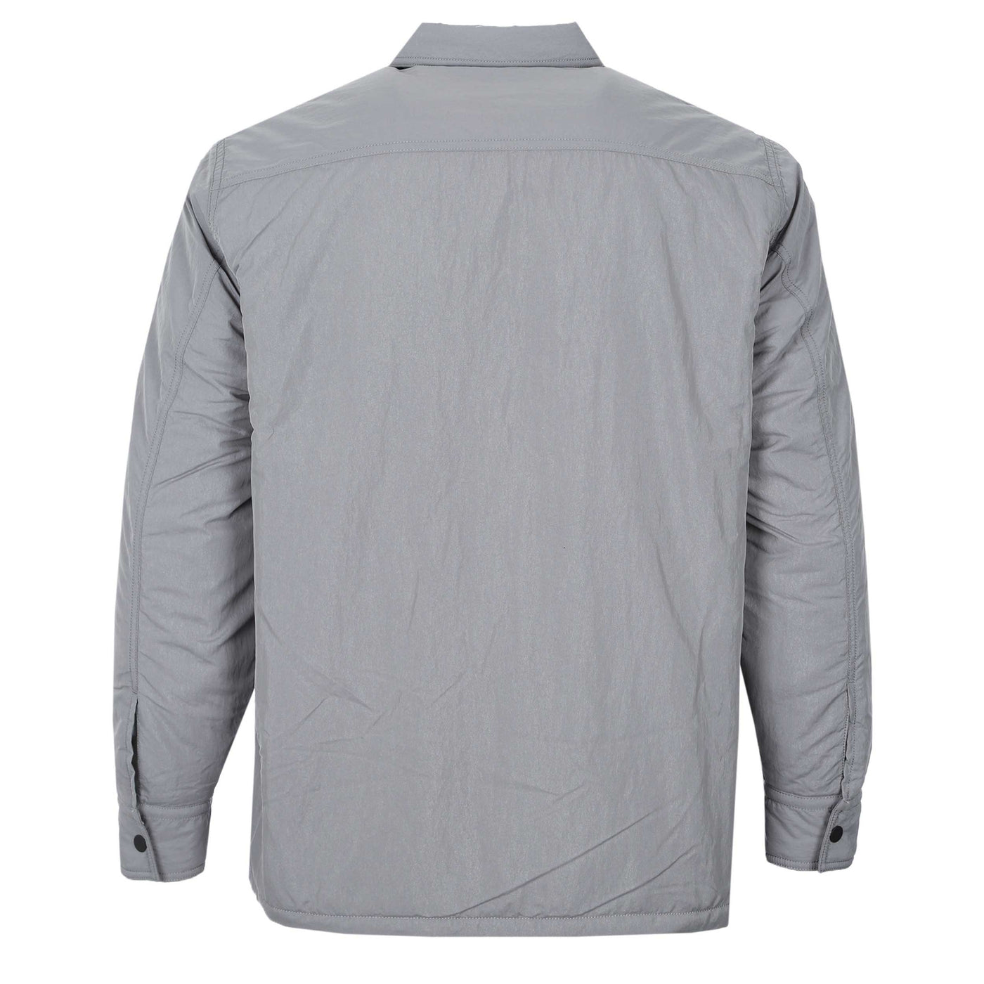BOSS Leejay 1 M Overshirt in Open Grey Back