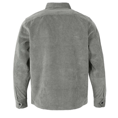 BOSS Lozzy M Overshirt in Open Grey Back