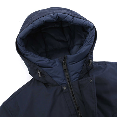 BOSS Osiass 1 Jacket in Dark Blue Hood