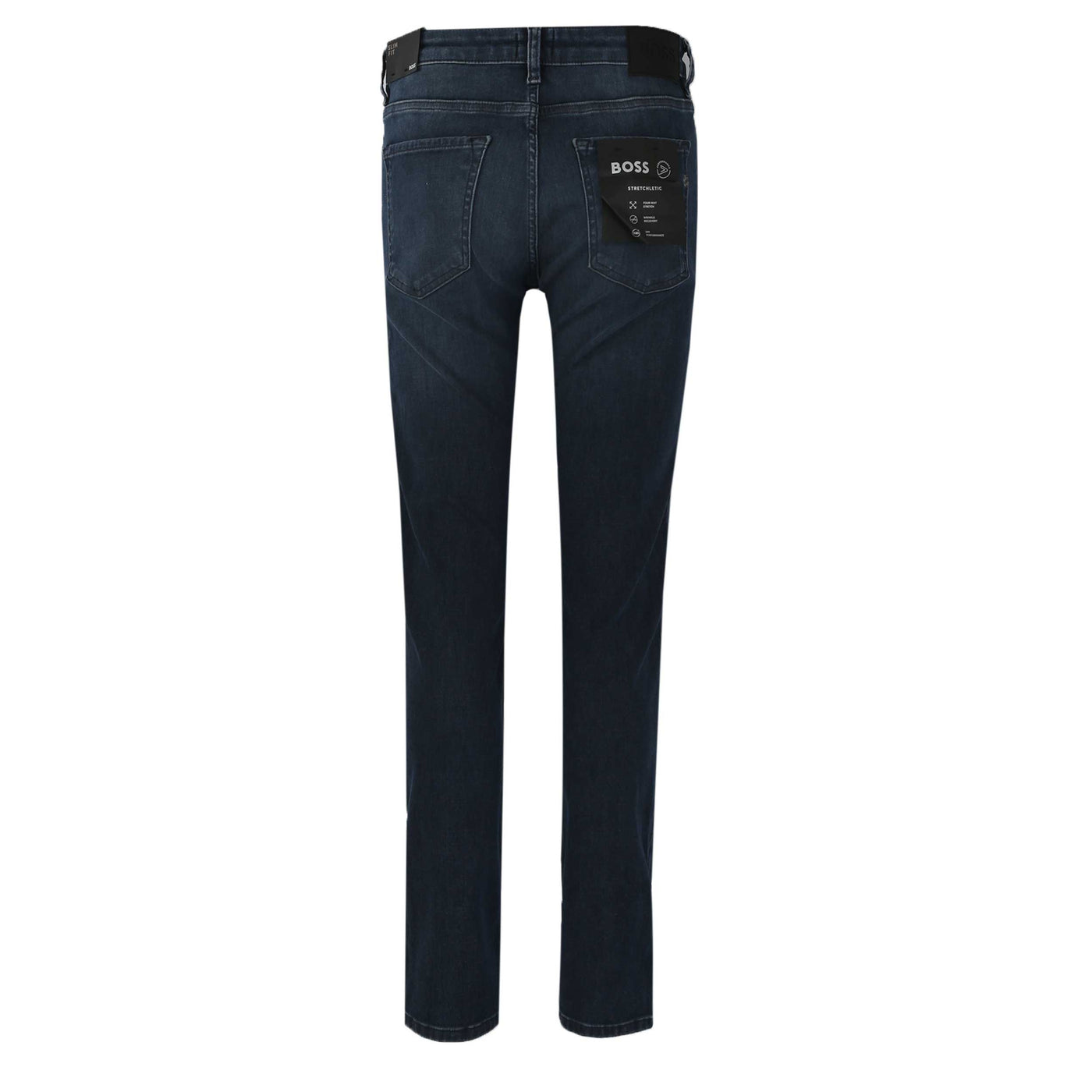 BOSS P Delaware Jean in Medium Blue back