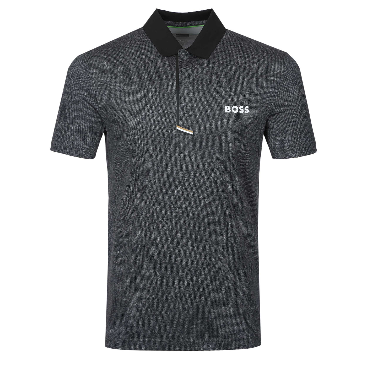 BOSS PL Paddytech GOC Polo Shirt in Black