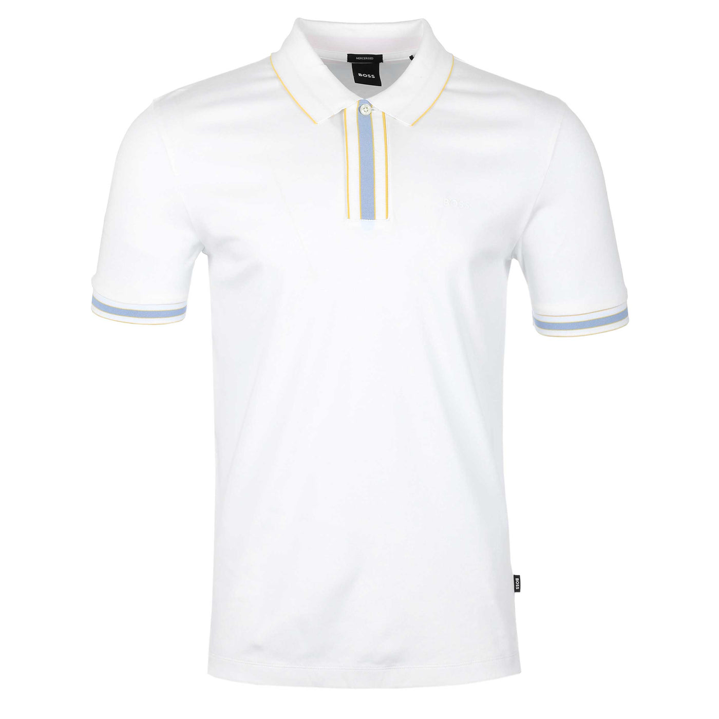 BOSS Parlay 185 Polo Shirt in White