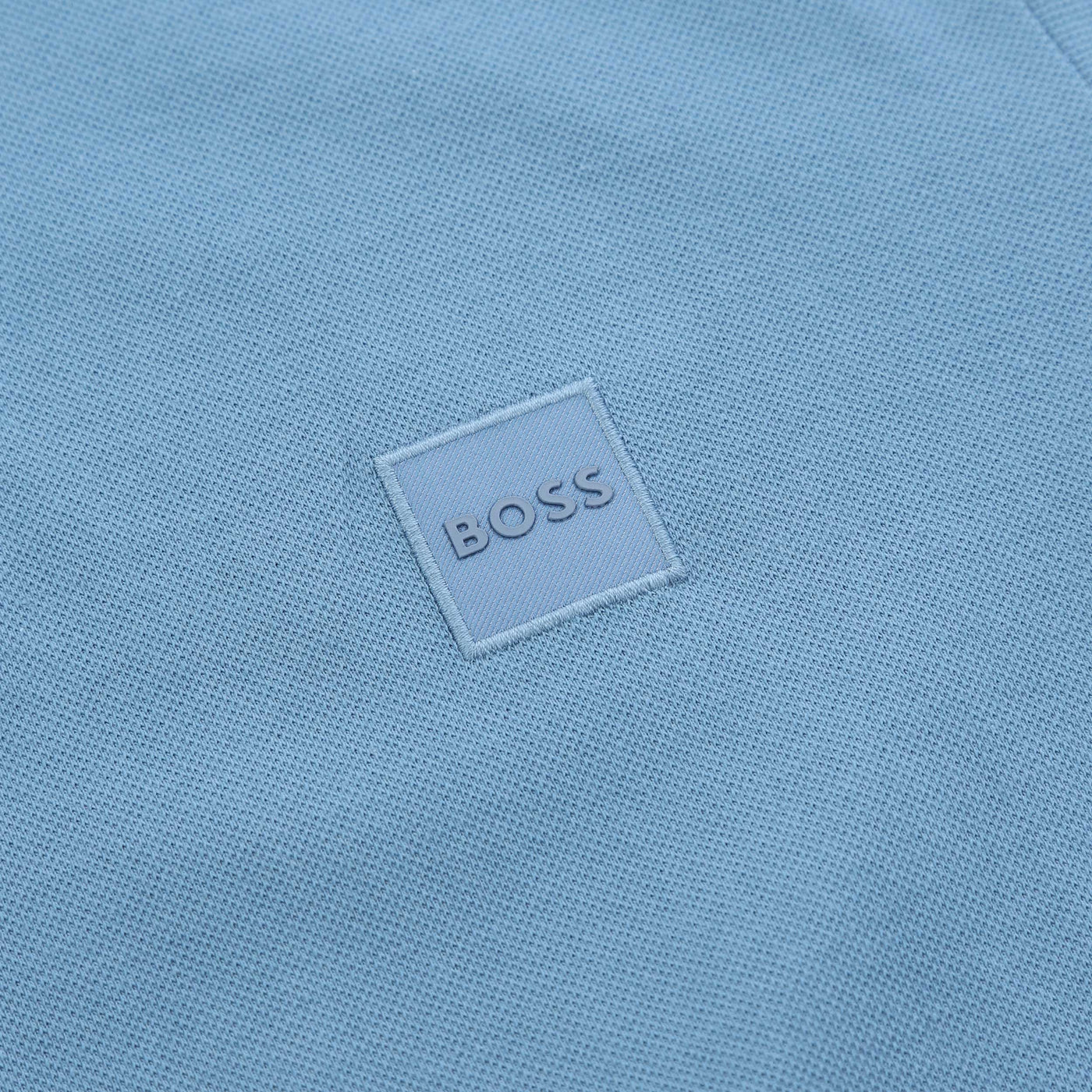 BOSS Passenger Polo Shirt in Open Blue Logo