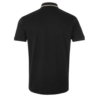 BOSS Paule Polo Shirt in Black Back