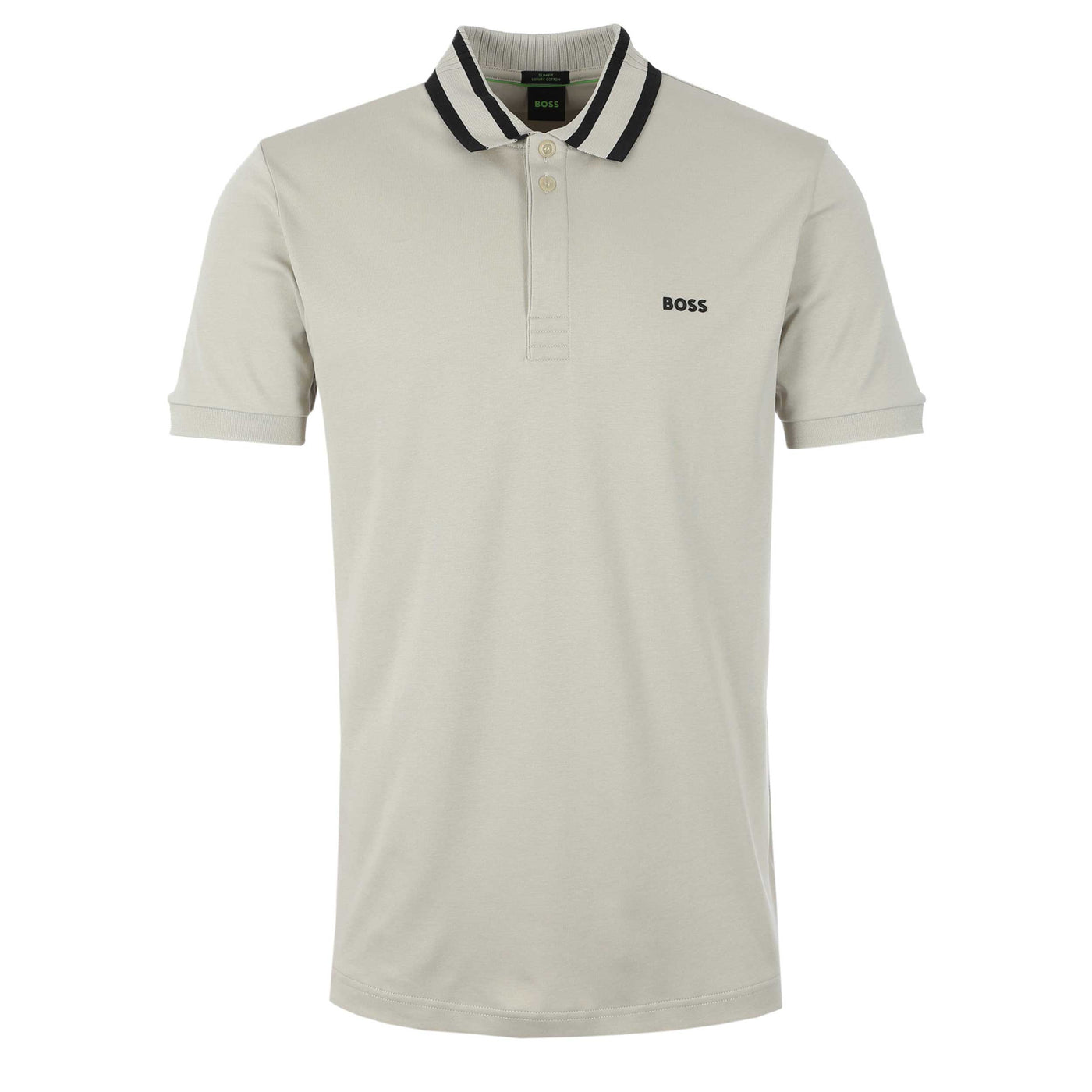 BOSS Paule Polo Shirt in Light Beige