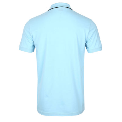 BOSS Philix GOC Polo Shirt in Sky Blue Back