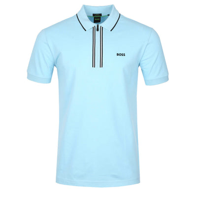BOSS Philix GOC Polo Shirt in Sky Blue