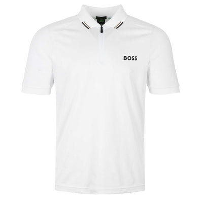 BOSS Philix MB 3 Polo Shirt in White