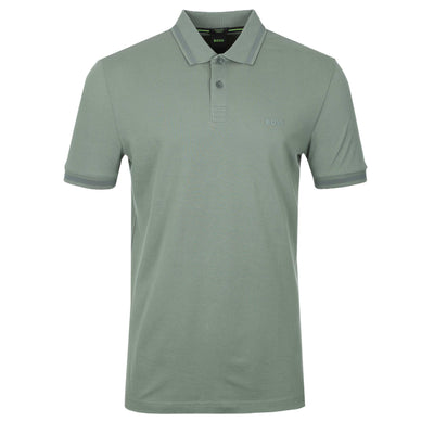 BOSS Pio 1 Polo Shirt in Open Green