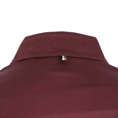 BOSS Press 53 Polo Shirt in Dark Red Nape