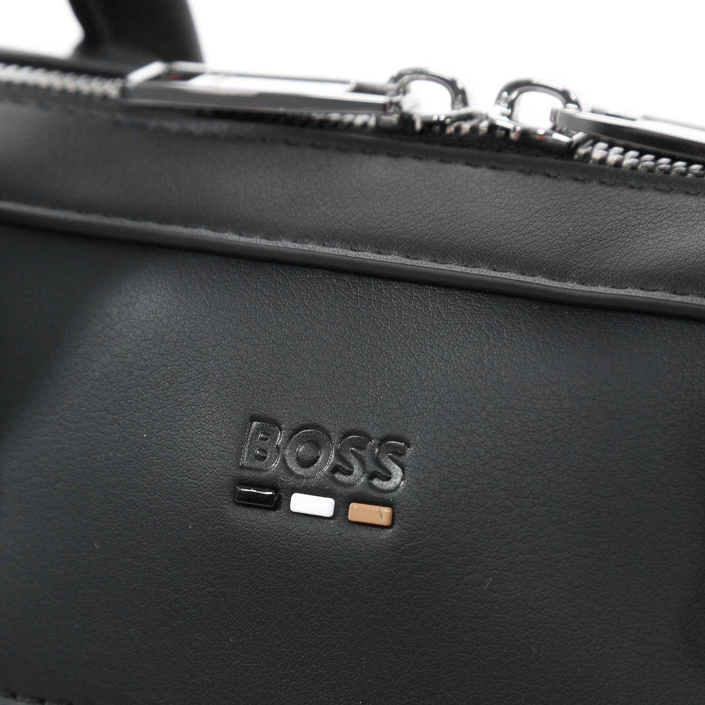 BOSS Ray S S Doc Case Bag in Black Logo