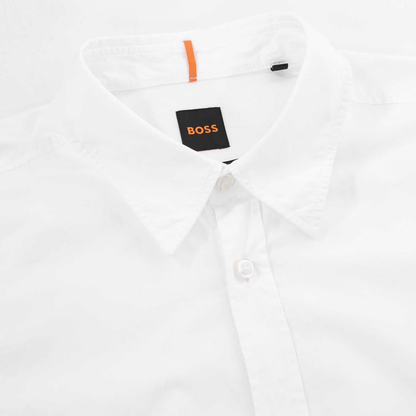 BOSS Relegant 6 M Shirt in White Collar