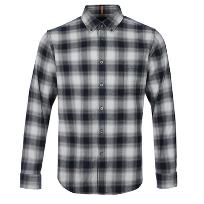 BOSS Rickert M Shirt in Blue Grey Check