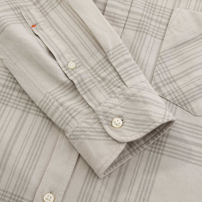 BOSS Rickert M Shirt in Light Beige Cuff