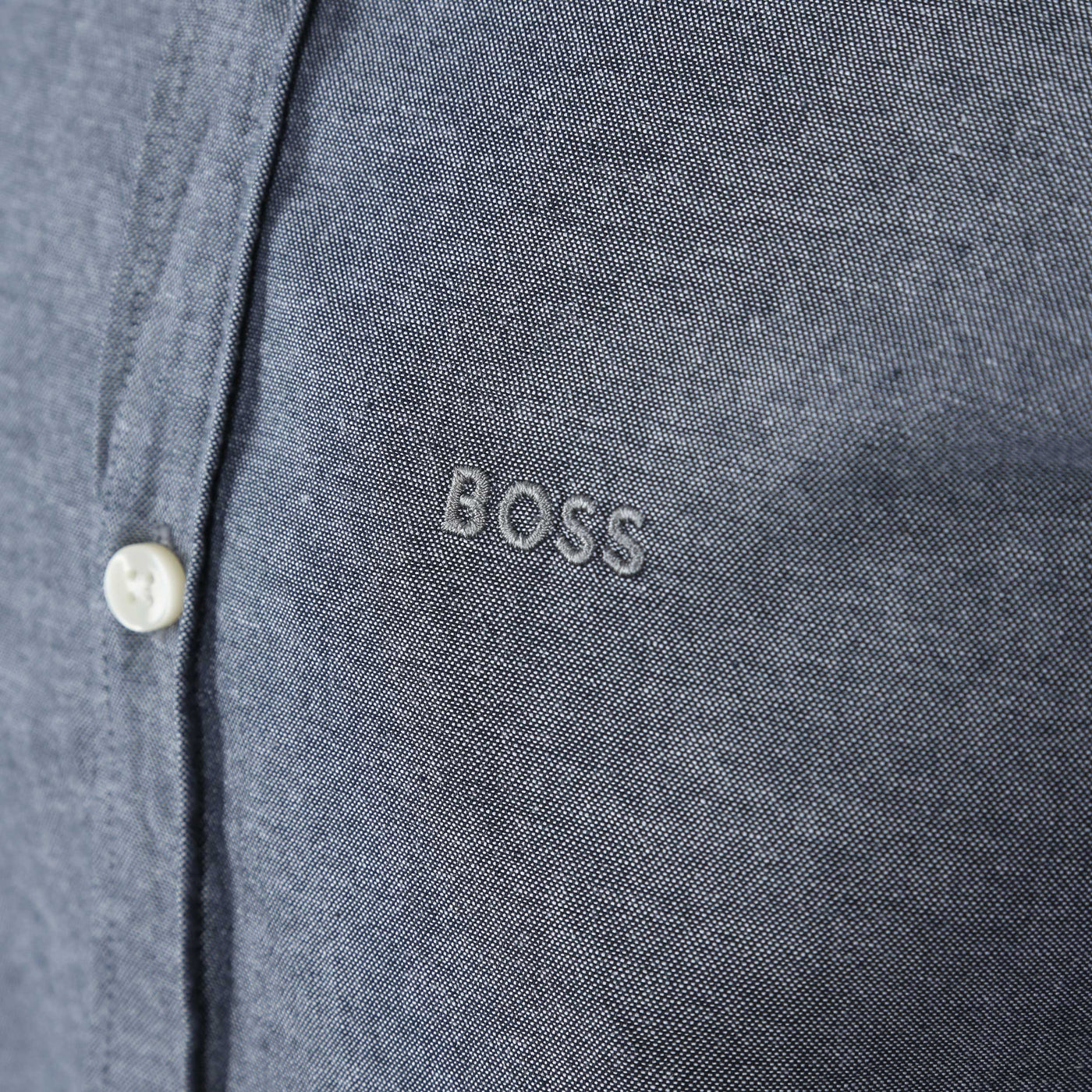 BOSS Rose 2E SS Shirt in Navy Logo