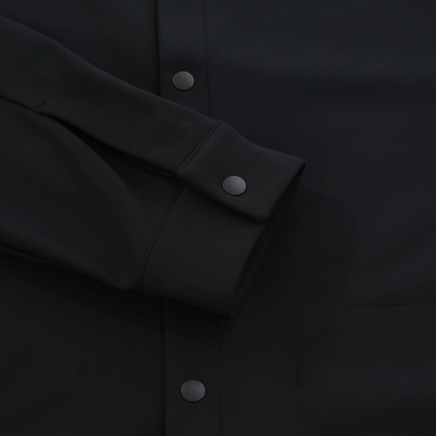 BOSS ST Civic L Tech Overshirt in Black Cuff