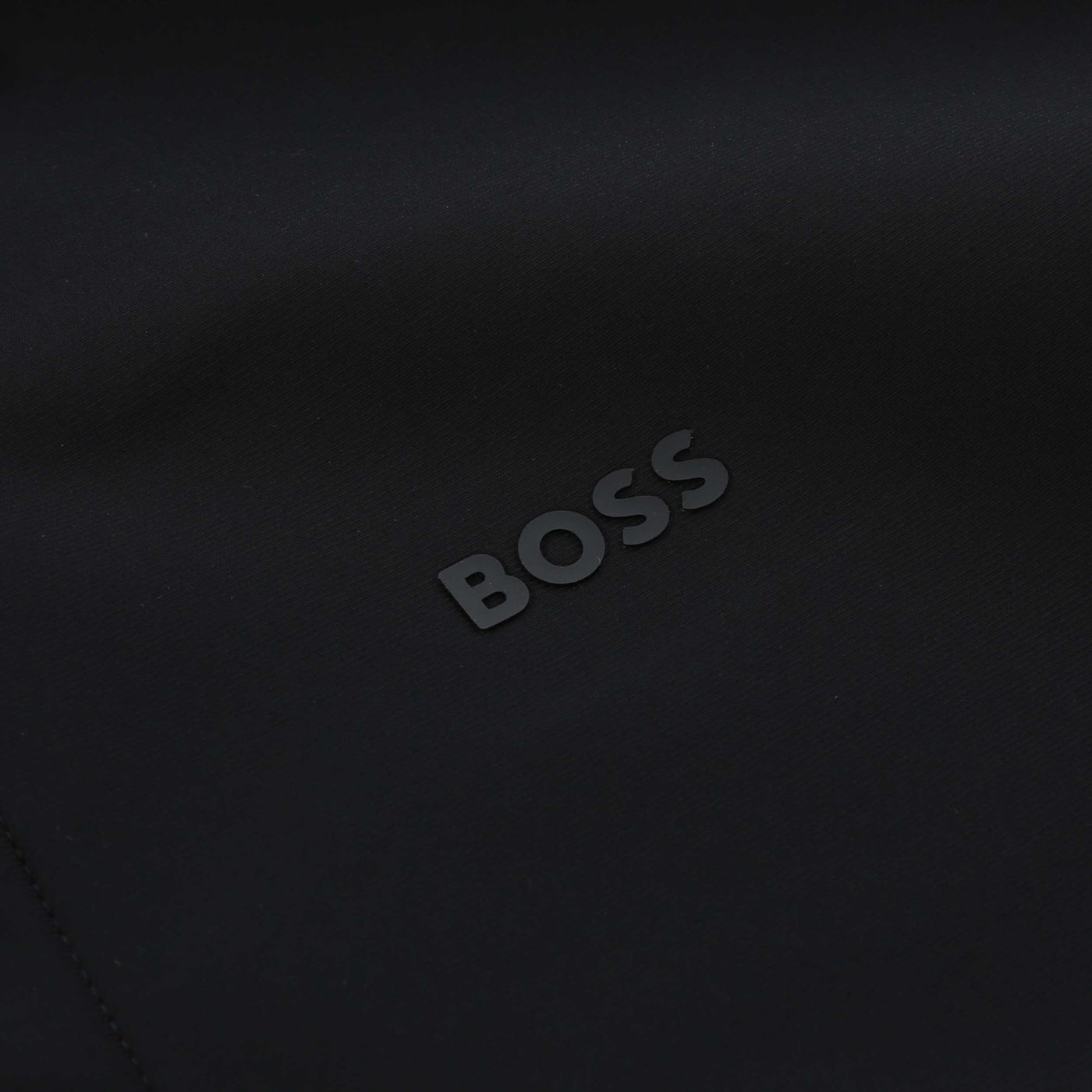 BOSS ST Civic L Tech Overshirt in Black Logo