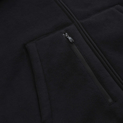 BOSS SW Hole 19 Snuggel Hooded Sweat Top in Black Pocket