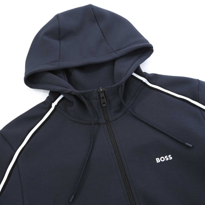 BOSS Saggy 1 Sweat Top in Navy Hood