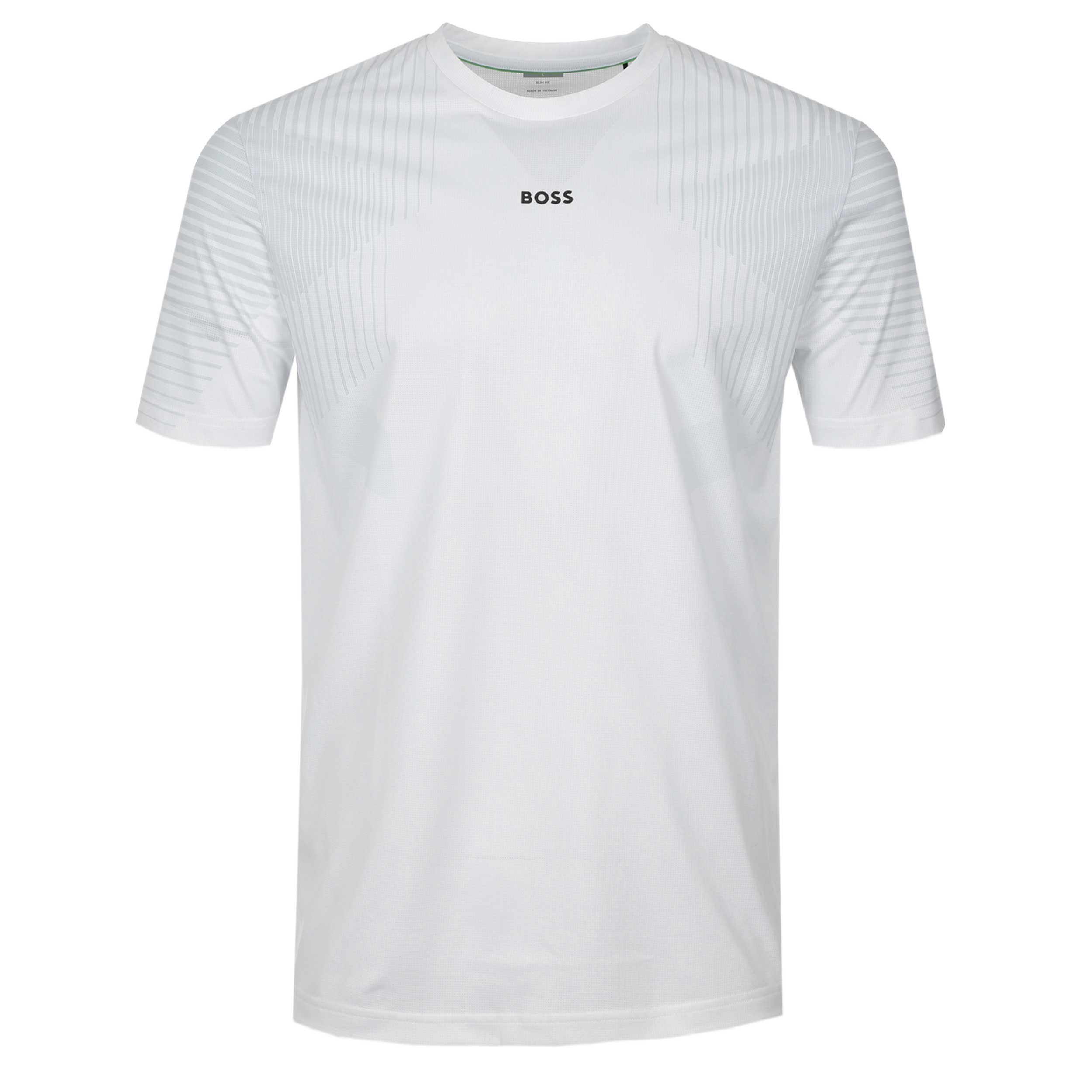 BOSS TS Active Push T Shirt in White