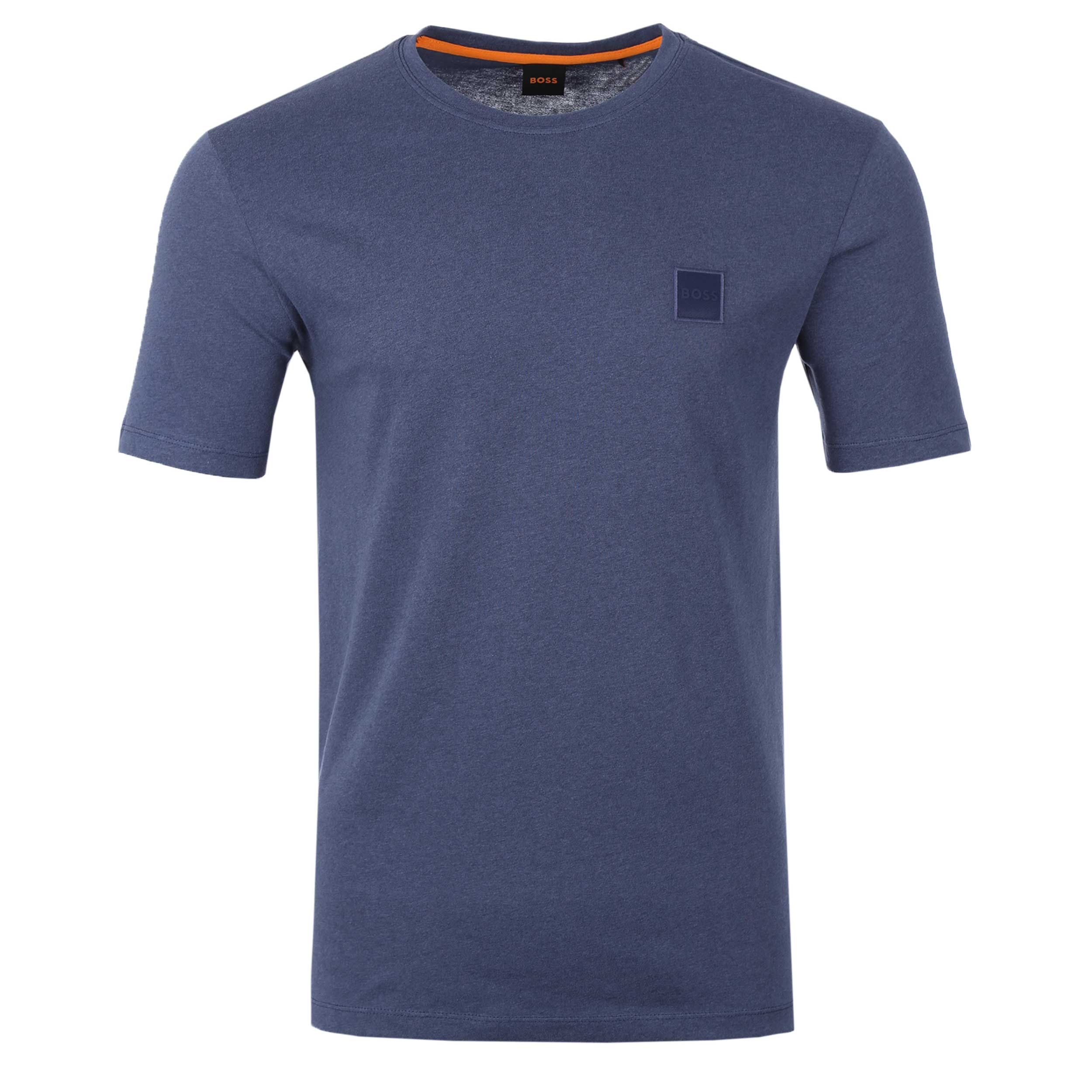 BOSS Tales T-Shirt in Navy Marl