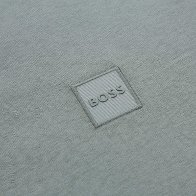 BOSS Tales T-Shirt in Sage Green logo
