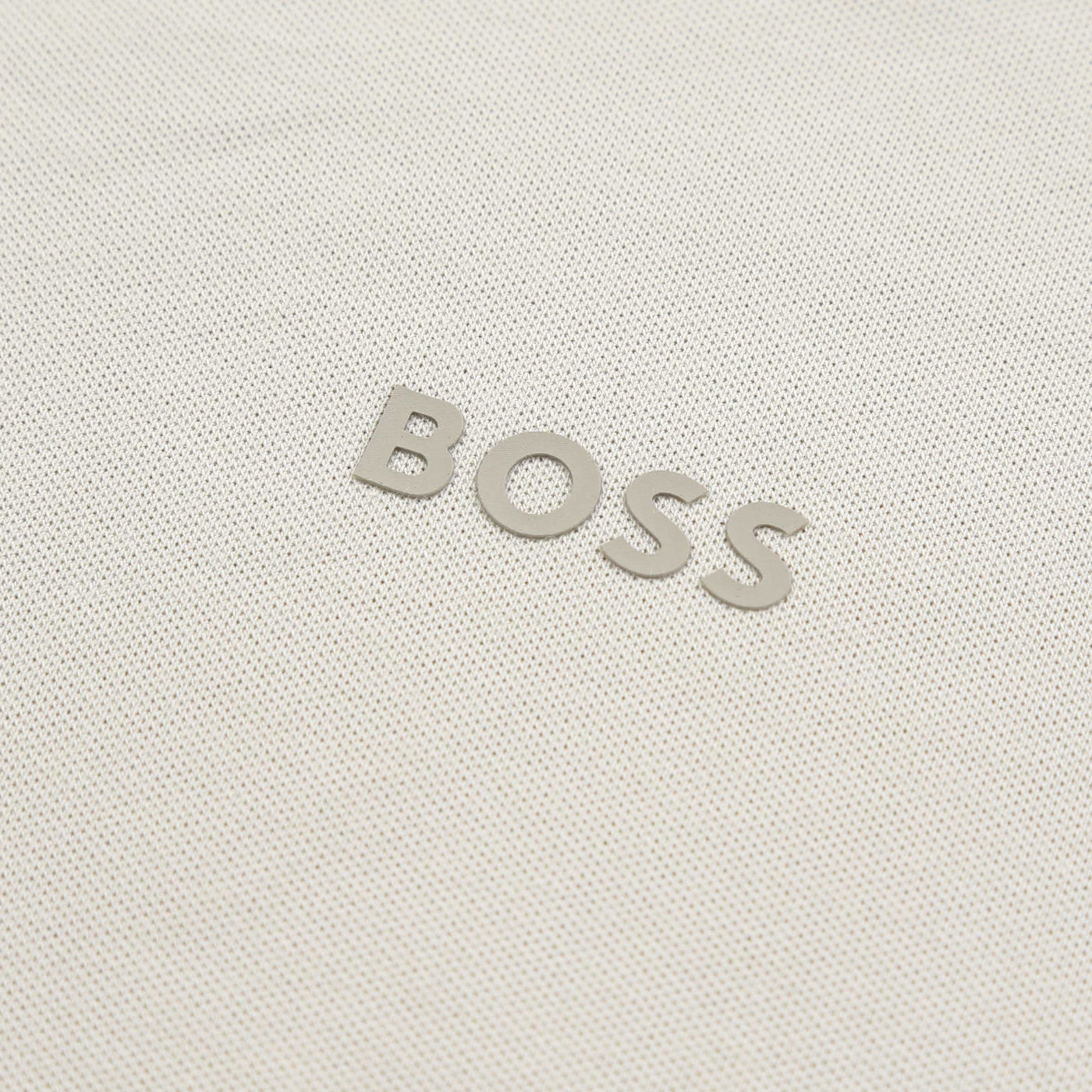 BOSS Taul T Shirt in Light Beige Logo