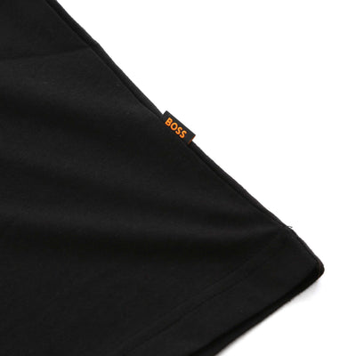 BOSS Te_Animali T-Shirt in Black Logo ab