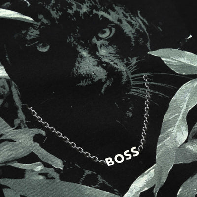 BOSS Te_Animali T-Shirt in Black Print
